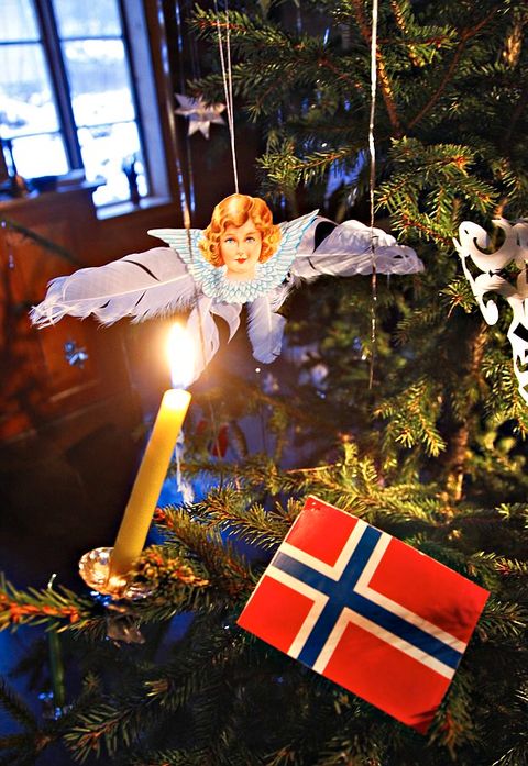 norske flagg juletre apartments