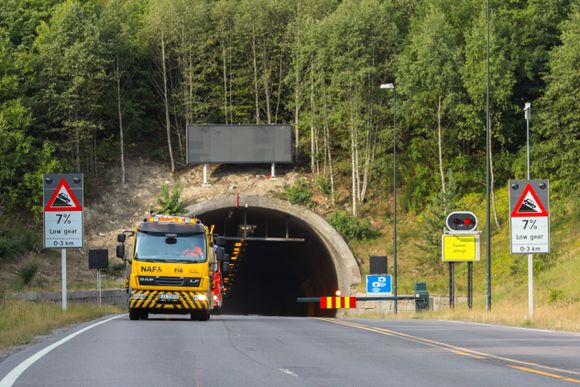 oslofjordtunnelen stengt